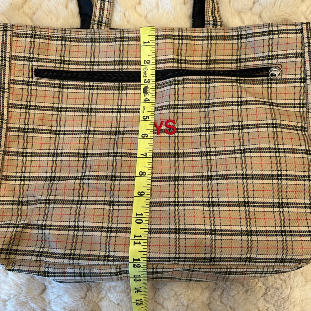 Eys Tote Plaid Bag View 6
